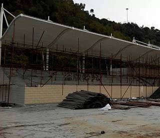 廣西河池市體育場看臺(tái)膜結(jié)構(gòu)