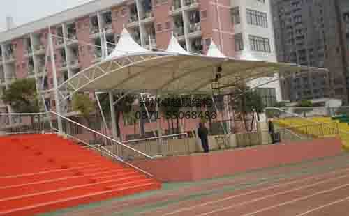 安康金海中等職業(yè)學校膜結構看臺