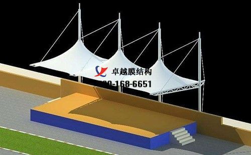 衡陽<font color='red'>膜結(jié)構(gòu)看臺</font>/主席臺【衡陽技師學(xué)院等】設(shè)計(jì)施工案例