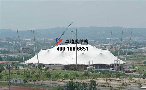 榆林膜結(jié)構(gòu)籃球場(chǎng)【烽火籃球俱樂(lè)部 等】工程設(shè)計(jì)施工案例