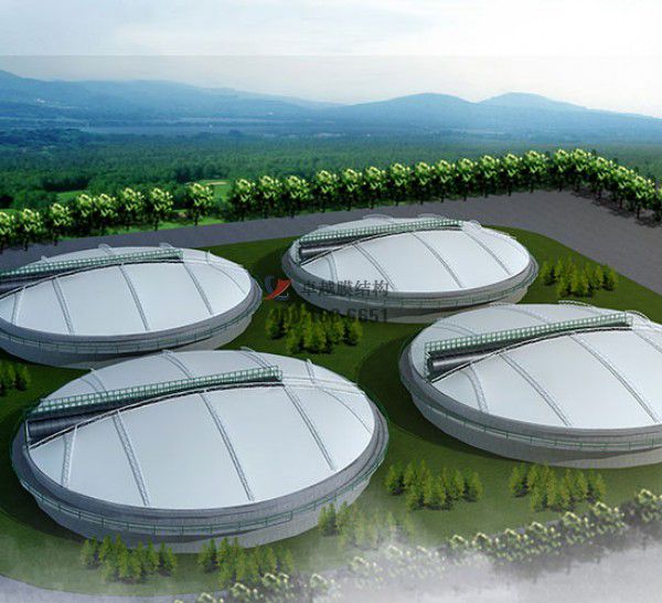 商洛污水池膜結(jié)構(gòu)設計施工【案例圖片】 　　