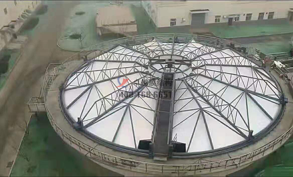 婁底污水池膜結(jié)構(gòu)設計施工【案例圖片】 　　