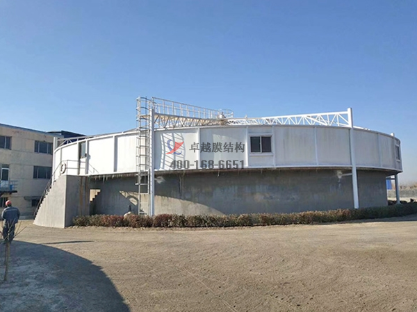 株洲膜結(jié)構(gòu)污水池設計施工【案例圖片】 　　