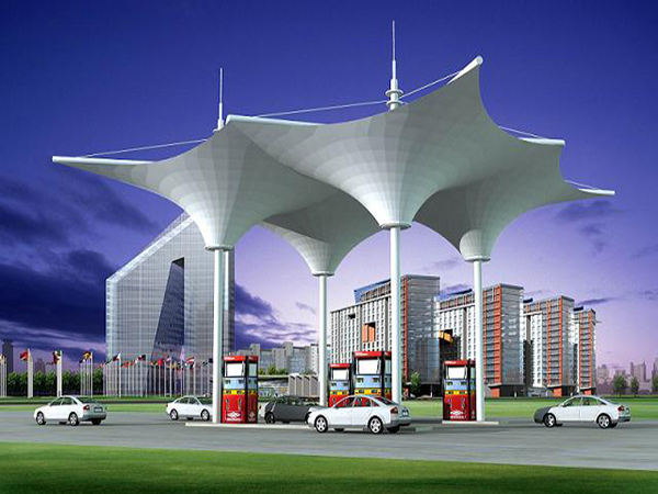 太原膜結(jié)構(gòu)加油站雨棚/張拉膜罩棚【生產(chǎn)廠(chǎng)家】