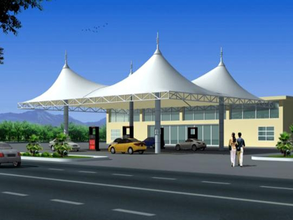 陽(yáng)泉膜結(jié)構(gòu)加油站雨棚/張拉膜罩棚【生產(chǎn)廠(chǎng)家】