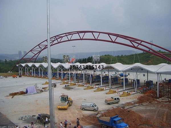 福建高速收費站雨棚【專業(yè)廠家】景觀遮陽棚/服務區(qū)膜結(jié)構(gòu)充電站設計公司