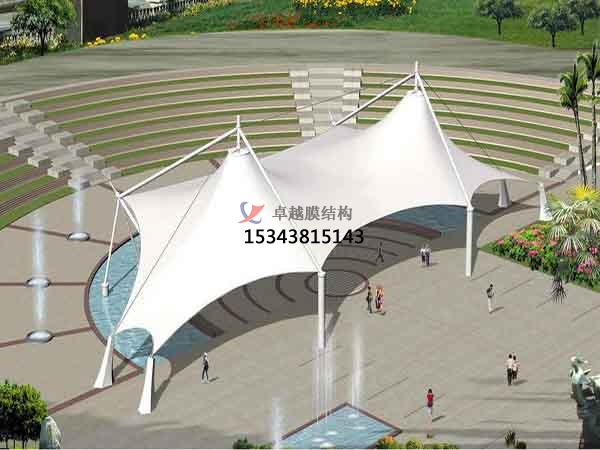 延邊朝鮮族自治州景觀<font color='red'>張拉膜結(jié)構(gòu)</font>遮陽棚【生產(chǎn)廠家】