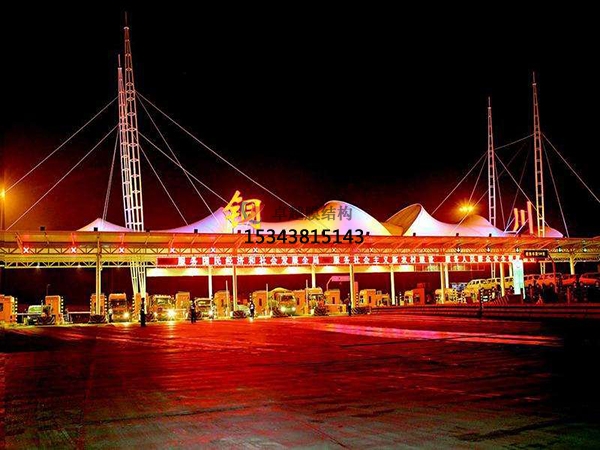 玉樹高速收費站雨棚【專業(yè)廠家】景觀遮陽棚/服務區(qū)膜結(jié)構(gòu)充電站設計公司