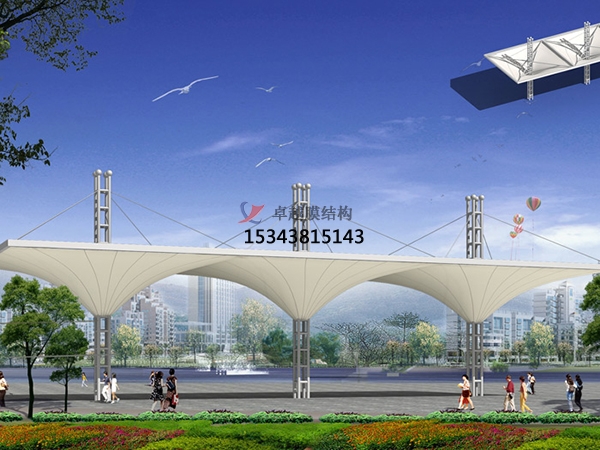 營(yíng)口膜結(jié)構(gòu)商場(chǎng)頂蓋【生產(chǎn)廠家】營(yíng)口步行街入口大門(mén)膜結(jié)構(gòu)遮陽(yáng)棚公司