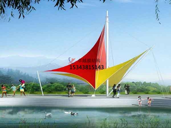 營(yíng)口市<font color='red'>膜結(jié)構(gòu)景觀</font>設(shè)計(jì)施工【案例圖片】 　　