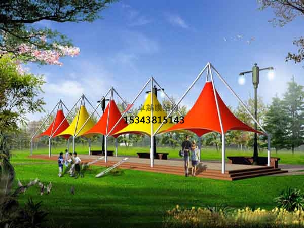 齊齊哈爾<font color='red'>膜結(jié)構(gòu)景觀</font>設(shè)計(jì)施工【案例圖片】