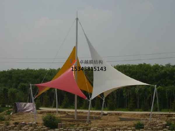 巢湖張拉膜景觀遮陽(yáng)棚【生產(chǎn)銷售】 　　