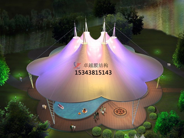 大同膜結構舞臺【工程安裝】