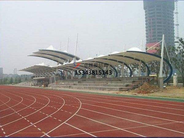 武穴體育場看臺膜結構/舞臺罩棚【生產安裝】