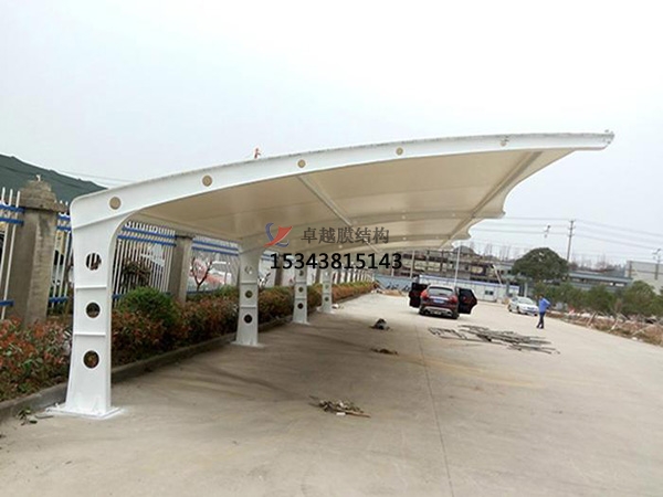 鎮(zhèn)雄膜結構停車棚【雨棚遮陽棚生產(chǎn)安裝】