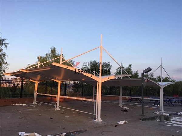 江城膜結構停車棚【雨棚遮陽棚生產(chǎn)安裝】