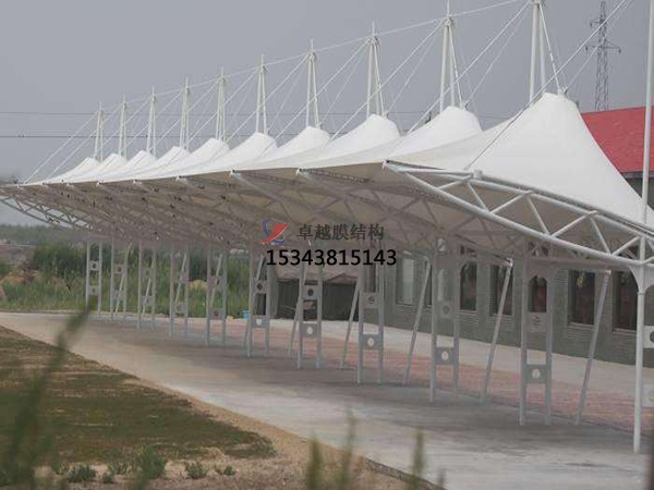 寧洱膜結構停車棚【雨棚遮陽棚生產(chǎn)安裝】