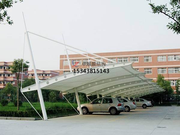 水富膜結構停車棚【雨棚遮陽棚生產(chǎn)安裝】