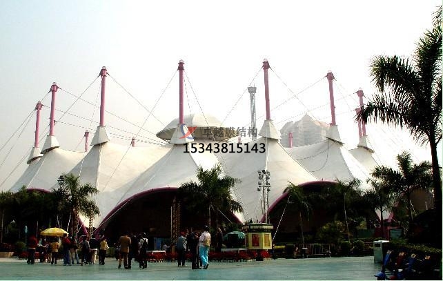 內(nèi)丘膜結構景觀【張拉膜景觀】承包安裝價格