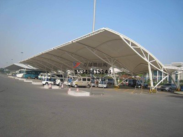 肇州膜結(jié)構(gòu)【充電站防雨篷】停車(chē)棚設(shè)計(jì)安裝