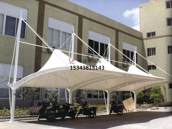 膜結構自行車棚怎么設計效果更佳？