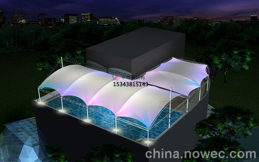 平頂山膜結(jié)構(gòu)游泳池遮陽棚【膜結(jié)構(gòu)設計】