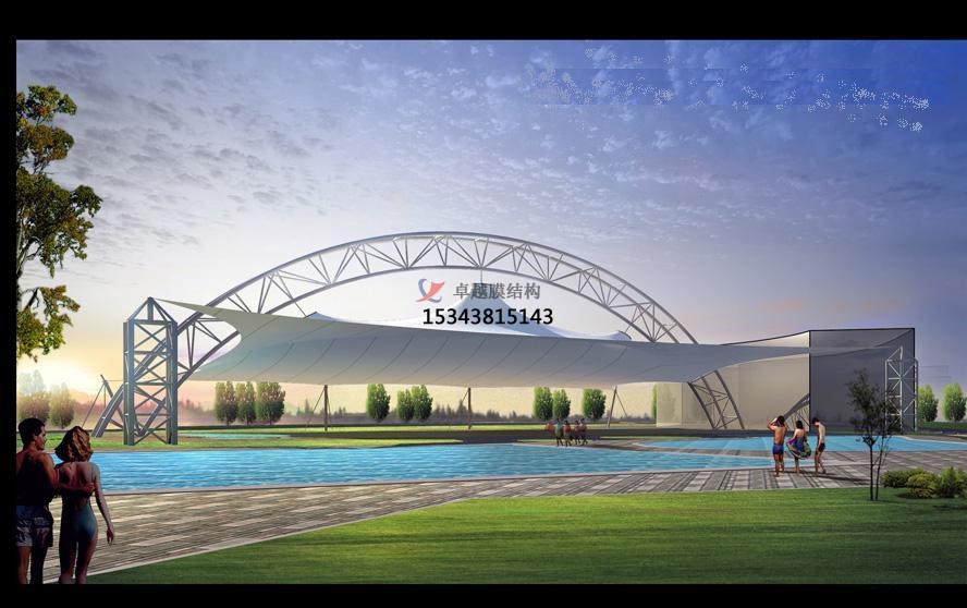 鄂爾多斯灣膜結(jié)構(gòu)游樂(lè)場(chǎng)/<font color='red'>水上樂(lè)園</font>/造浪池/游泳池/兒童樂(lè)園遮陽(yáng)棚廠家【膜結(jié)構(gòu)施工】