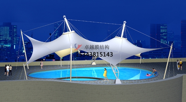 阿克蘇膜結(jié)構(gòu)游樂場/<font color='red'>水上樂園</font>/造浪池/游泳池/兒童樂園遮陽棚廠家【膜結(jié)構(gòu)設(shè)計(jì)】