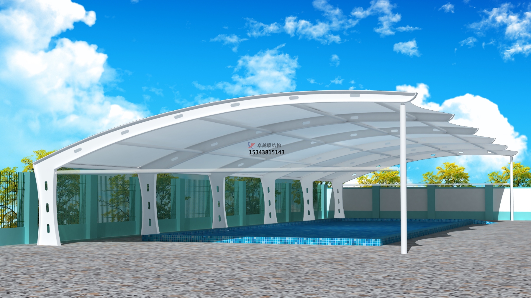 哈密膜結(jié)構(gòu)游樂(lè)場(chǎng)/<font color='red'>水上樂(lè)園</font>/造浪池/游泳池/兒童樂(lè)園遮陽(yáng)棚廠家【膜結(jié)構(gòu)設(shè)計(jì)】