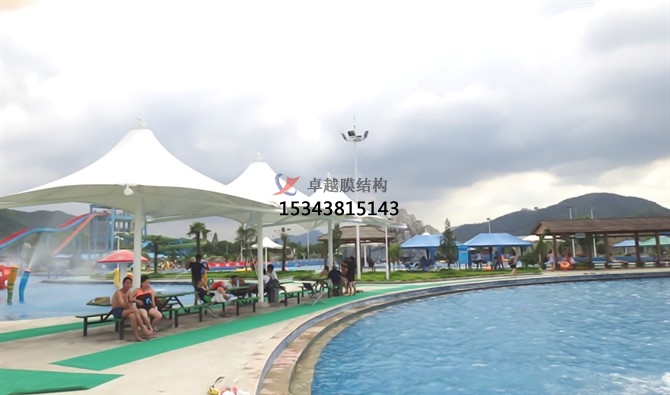 菏澤膜結(jié)構(gòu)游樂場/水上樂園/造浪池/游泳池/兒童樂園遮陽棚廠家【膜結(jié)構(gòu)設計】
