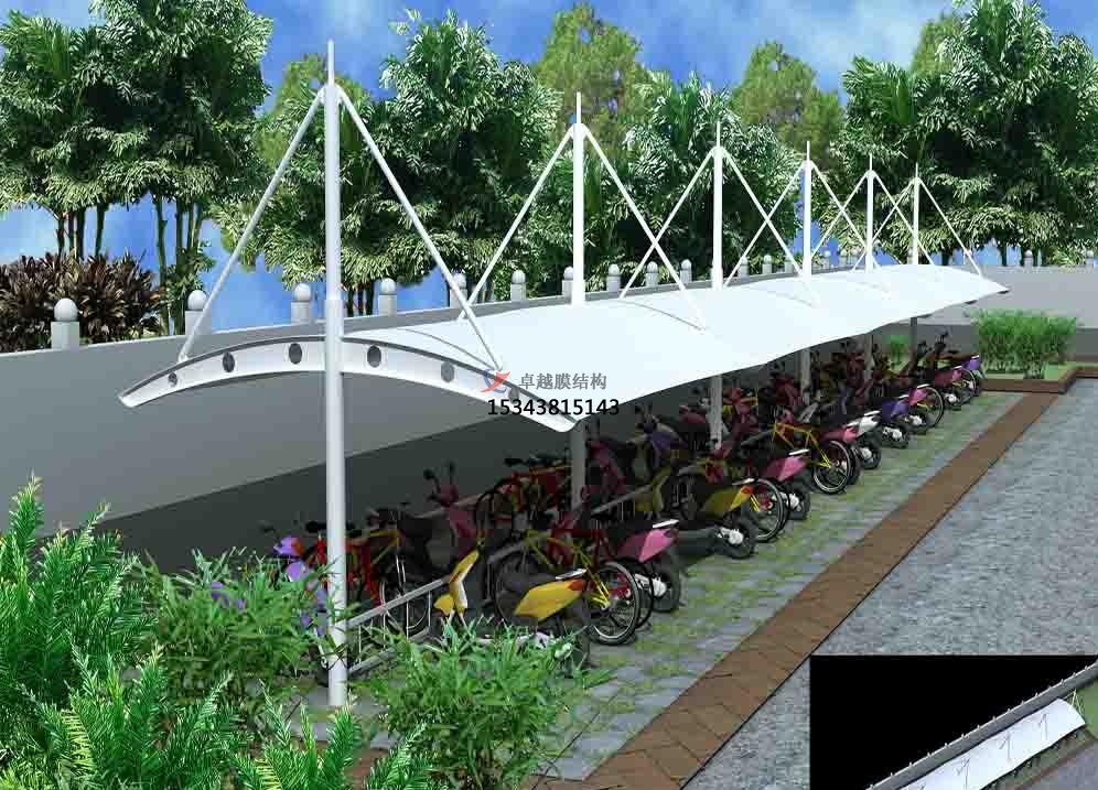 超經(jīng)典的<font color='red'>膜結(jié)構(gòu)車棚</font>效果圖！