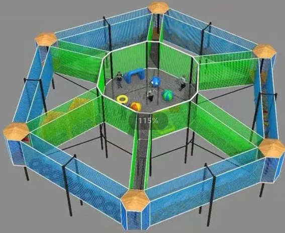 空中魔網(wǎng)遮陽棚是什么材質得