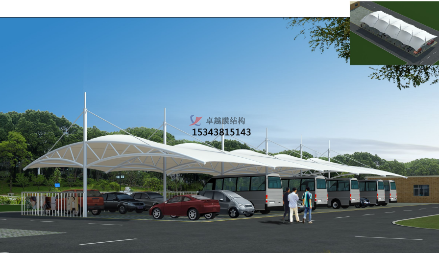 為什么<font color='red'>膜結(jié)構(gòu)車棚</font>隨處可見？