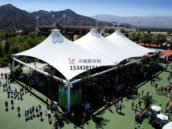 賀州<font color='red'>膜結(jié)構(gòu)公司</font>【張拉膜門球場雨棚】賀州膜結(jié)構(gòu)廠家