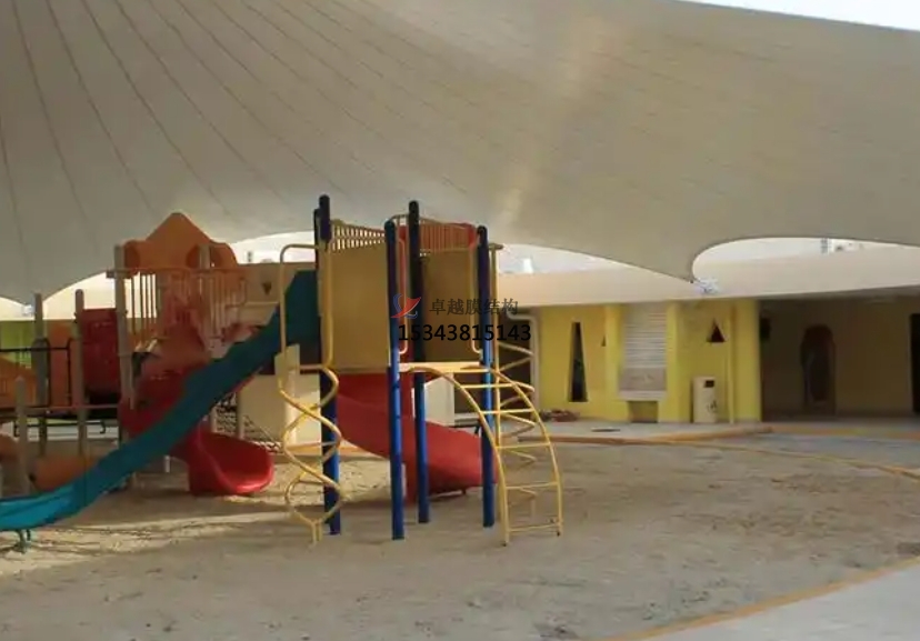 上海張拉膜籃球場遮陽棚生產廠家設計施工【上海財經大學張拉膜籃球場遮陽棚】等項目