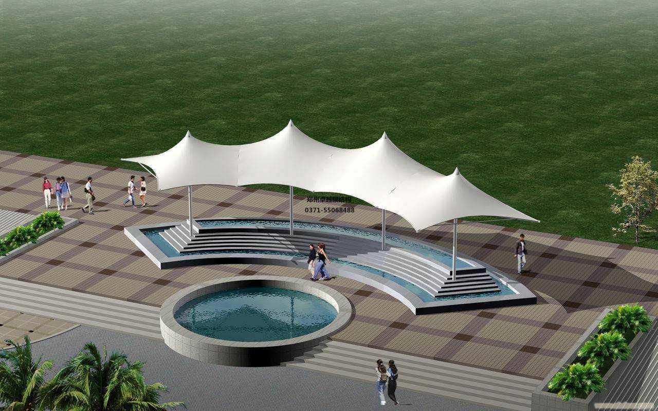 鄭州卓越公司安裝的高爾夫膜結(jié)構(gòu)怎么樣？